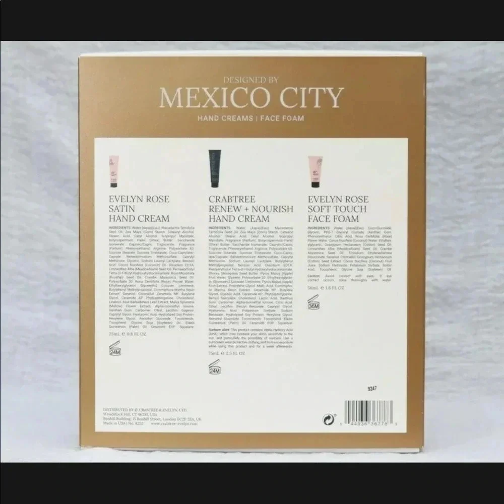 - New Crabtree & Evelyn Limited Edition Mexico City